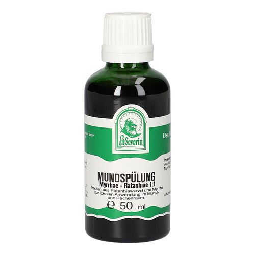 Mundspülung (Myrrhae-Ratanhiae 1:1), 50 ml, Hecht-Pharma GmbH Mundspülung (Myrrhae-Ratanhiae 1:1), 50 ml, Hecht-Pharma GmbH