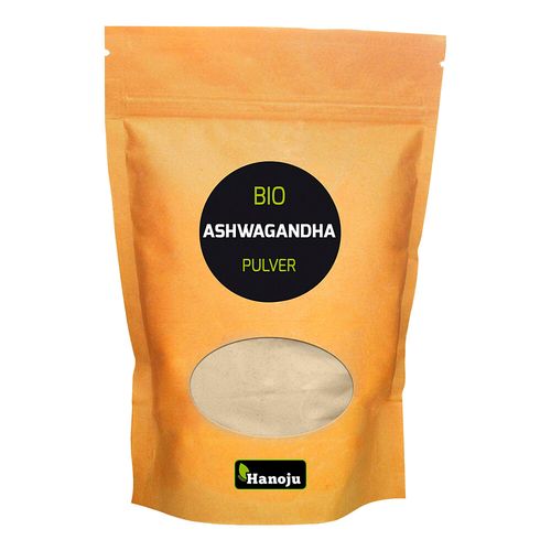 Bio Ashwagandha Pulver, 500 G, shanab pharma e.U.