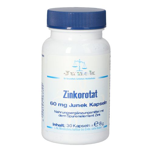 Zinkorotat 60mg Junek Kapseln, 30 Stk., Bios Medical Services