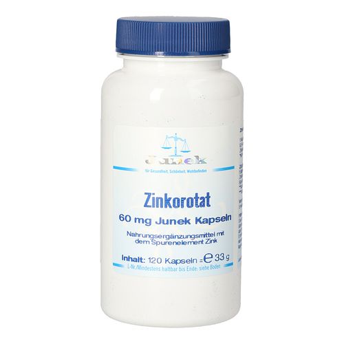 Zinkorotat 60mg Junek Kapseln, 120 Stk., Bios Medical Services