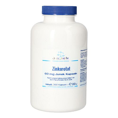 Zinkorotat 60mg Junek Kapseln, 360 Stk., Bios Medical Services