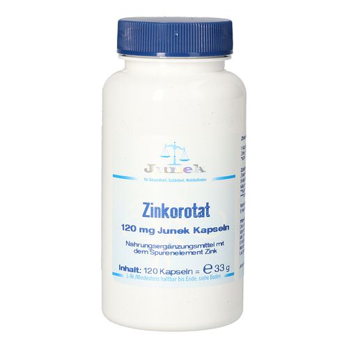 Zinkorotat 120mg Junek Kapseln, 120 Stk., Bios Medical Services Zinkorotat 120mg Junek Kapseln, 120 Stk., Bios Medical Services