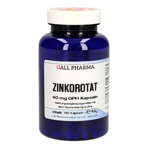 ZINKOROTAT 60MG GPH KAPSELN, 180 Stk., Hecht-Pharma GmbH