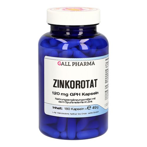 ZINKOROTAT 120MG GPH KAPSELN, 180 Stk., Hecht-Pharma GmbH