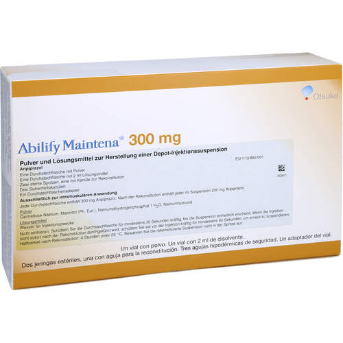 Abilify Maintena 300 mg P.+L.z.H.e.Depot-Inj-susp., 1 Stk., kohlpharma GmbH
