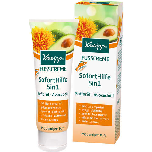 KNEIPP Fußcreme SofortHilfe 5in1, 75 ml, Kneipp GmbH