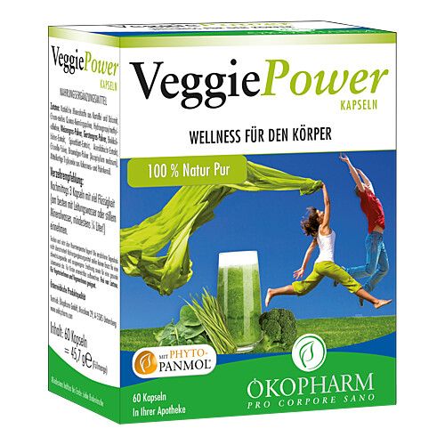 VEGGIEPOWER Kapseln, 60 Stk., &Ouml;kopharm GmbH