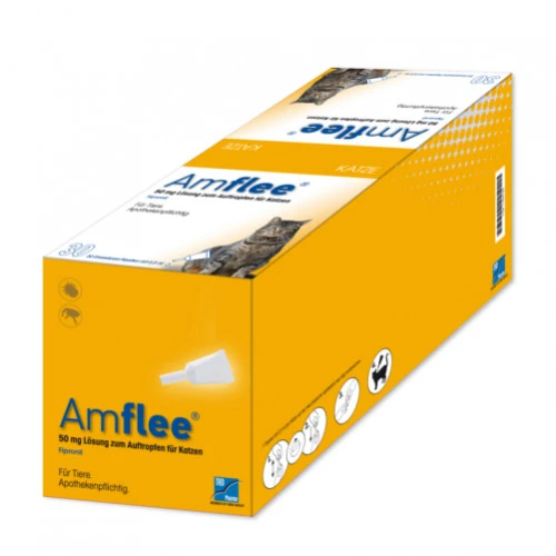 AMFLEE 50 mg Spot-on L&ouml;sung z.Auftropfen f.Katz, 30 Stk., TAD Pharma GmbH
