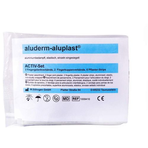 Activ-Set aluderm-aluplast Sortiment elastisch, 10 Stk., W.S&ouml;hngen GmbH