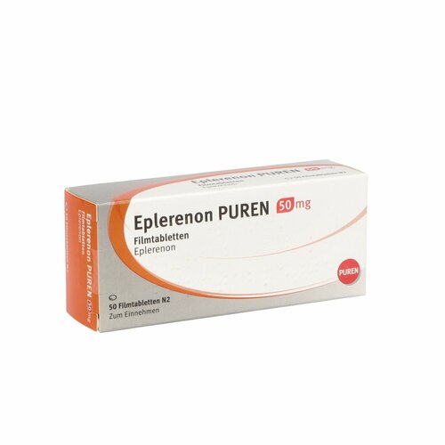 Eplerenon PUREN 50 mg Filmtabletten, 50 Stk., PUREN Pharma GmbH & Co. KG