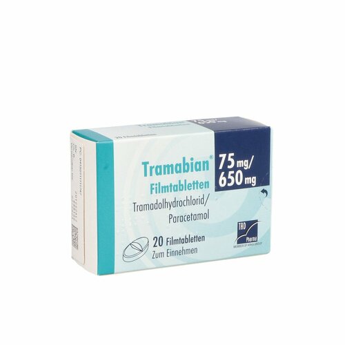 Tramabian 75mg/650mg Filmtabletten, 20 ST, TAD Pharma GmbH