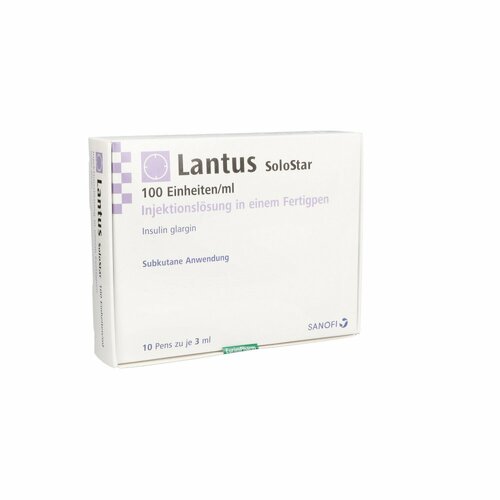 Lantus 100 E/ml SoloStar Fertigpen, 10x3 ml, Eurimpharm Arzneimittel GmbH