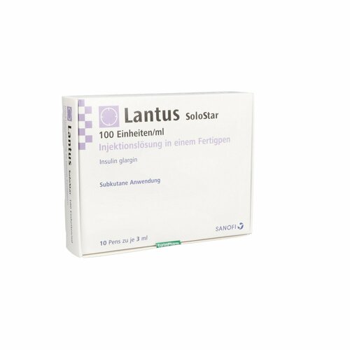 Lantus 100 E/ml SoloStar Fertigpen, 10X3 ML, Eurimpharm Arzneimittel GmbH