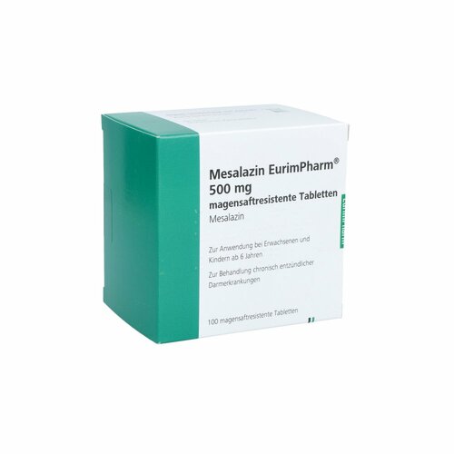 Mesalazin EurimPharm 500mg, 100 ST, Eurimpharm Arzneimittel GmbH