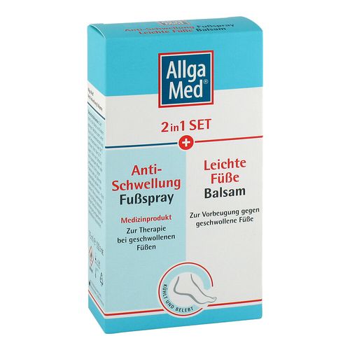 ALLGA MED 2in1 Set Anti-Schwel.Fußspr.+lei.Fü.Bal., 1 ST, Dr. Theiss Naturwaren GmbH