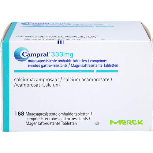 Campral magensaftresistente Tabletten, 168 Stk., Axicorp Pharma GmbH