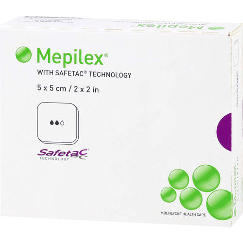 MEPILEX 5x5 cm Schaumverband, 5 Stk., B2b Medical GmbH