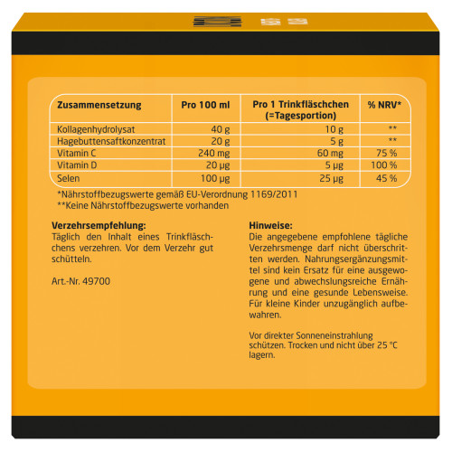 Litozin Hagebutte+Kollagen, 30x25 ml, Queisser Pharma GmbH & Co. KG