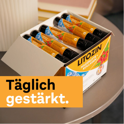 Litozin Hagebutte+Kollagen, 30x25 ml, Queisser Pharma GmbH & Co. KG