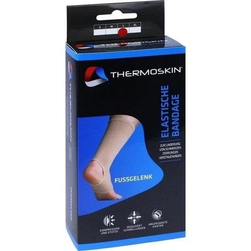 THERMOSKIN Elastische Bandage Fußgelenk L, 1 ST, EB Vertriebs GmbH