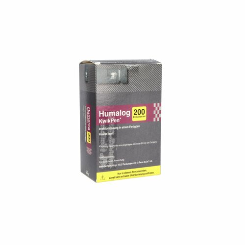 Humalog 200 Einheiten/ml KwikPen Injektionslösung, 10x3 ml, kohlpharma GmbH
