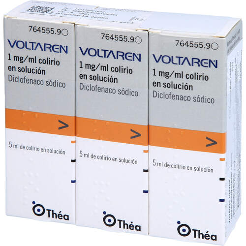 Voltaren Ophtha 1mg/ml Augentropfen, 3x5 ml, Fd Pharma GmbH