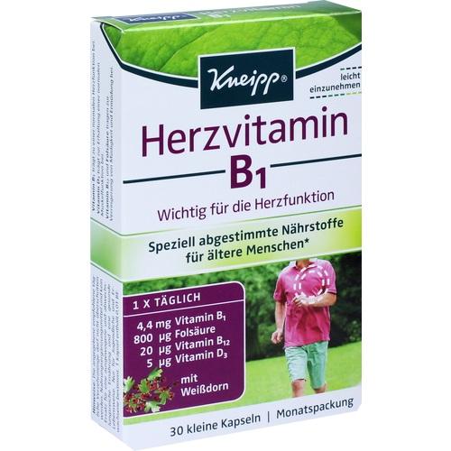KNEIPP Herzvitamin B1 Kapseln, 30 Stk., Kneipp GmbH