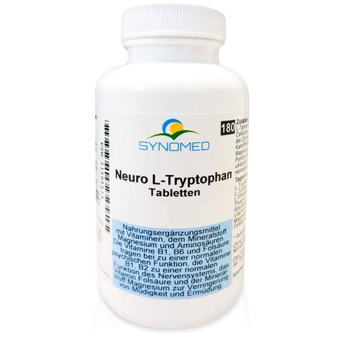 Neuro L-Tryptophan Tabletten, 180 Stk., Synomed GmbH