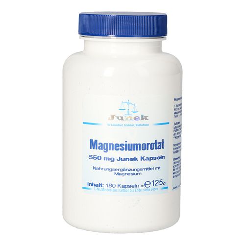 Magnesiumorotat 550mg Junek Kapseln, 180 Stk., Bios Medical Services