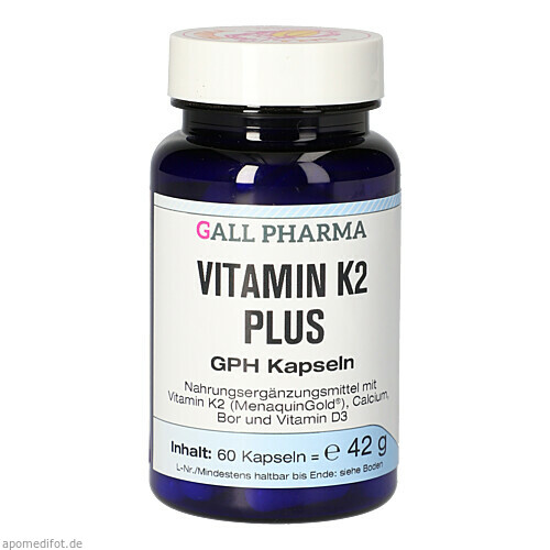 Vitamin K2 Plus GPH Kapseln, 60 Stk., Hecht-Pharma GmbH