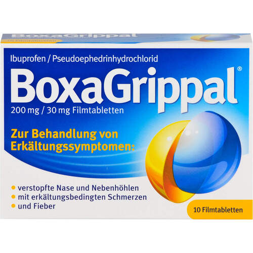 BOXAGRIPPAL 200 mg/30 mg Filmtabletten, 10 Stk., Sanofi-Aventis Deutschland GmbH