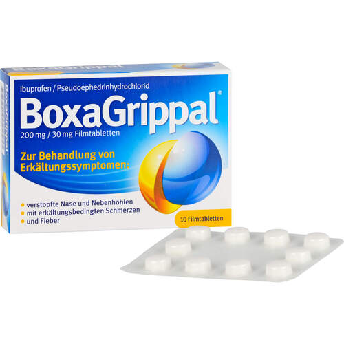 BOXAGRIPPAL 200 mg/30 mg Filmtabletten, 10 Stk., Sanofi-Aventis Deutschland GmbH