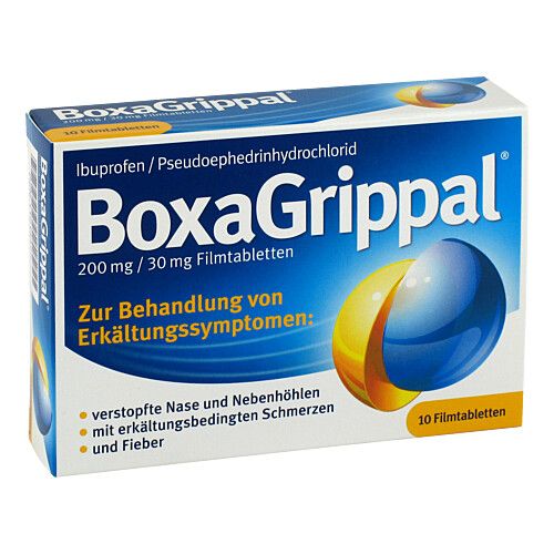 BOXAGRIPPAL 200 mg/30 mg Filmtabletten, 10 Stk., Sanofi-Aventis Deutschland GmbH