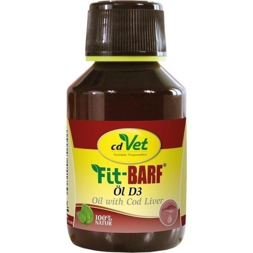 Fit-BARF Öl D3, 100 ml, cdVet Naturprodukte GmbH