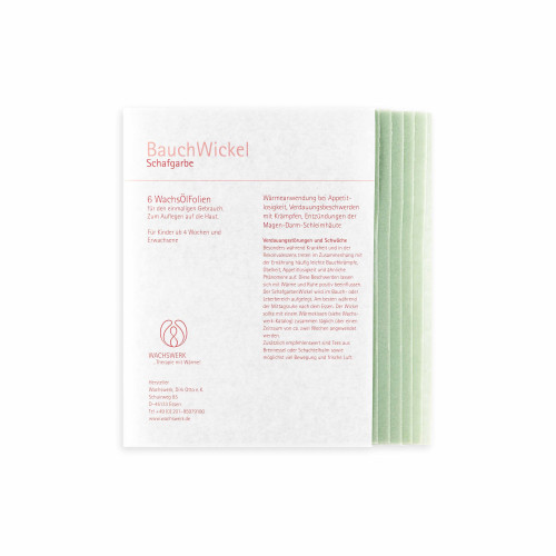 BauchWickel Schafgarbe, 6 Stk., Wachswerk Dirk Otto e.K.
