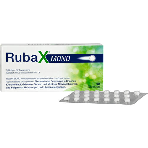 RUBAX MONO Tabletten, 40 Stk., PharmaFGP GmbH