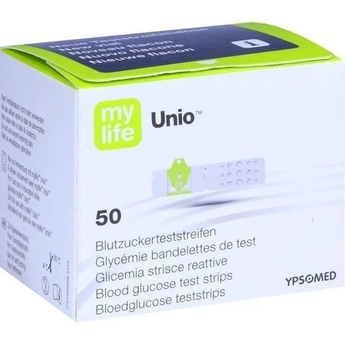 Mylife Unio Blutzucker Teststreifen, 50 Stk., kohlpharma GmbH