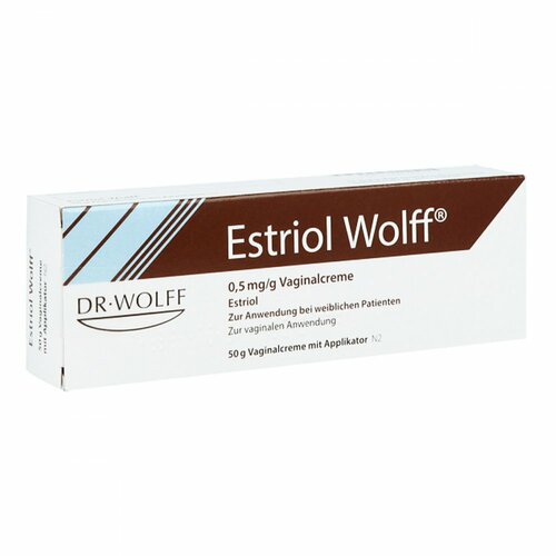 Estriol Wolff 0.5 mg/g Vaginalcreme, 50 g, Dr. August Wolff GmbH & Co. KG Arzneimittel