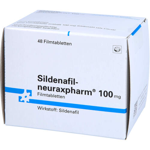 Sildenafil-neuraxpharm 100 mg, 48 ST, neuraxpharm Arzneimittel GmbH