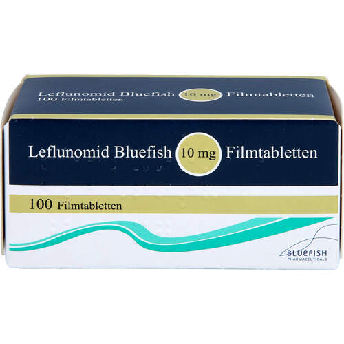 Leflunomid Bluefish 10mg Filmtabletten, 100 Stk., Bluefish Pharma GmbH