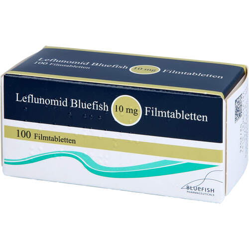 Leflunomid Bluefish 10mg Filmtabletten, 100 ST, Bluefish Pharma GmbH