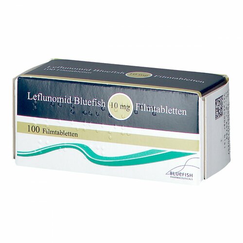 Leflunomid Bluefish 10mg Filmtabletten, 100 ST, Bluefish Pharma GmbH