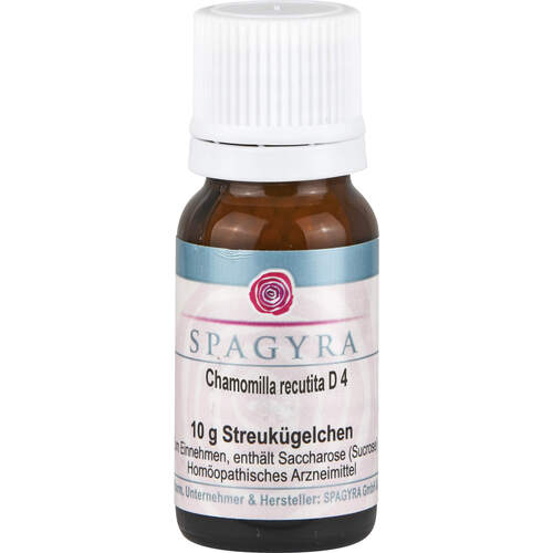Chamomilla recutita D4, 10 g, Spagyra GmbH & Co. KG