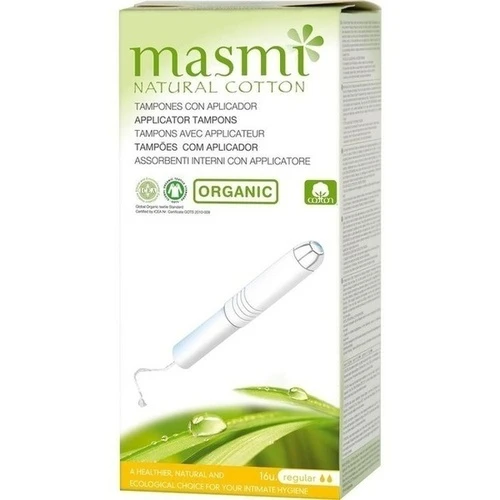 Bio Tampons Classic m.Applik. 100% Bio Baumw.MASMI, 16 Stk., Don Dandrea Deutschland AG