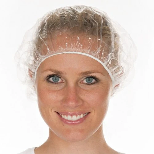 Duschhaube transparent 20my, 50 Stk., Gro&szlig; GmbH