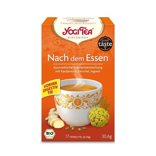 Yogi Tea Nach dem Essen Bio, 17x1,8 g, YOGI TEA GmbH