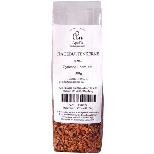 Hagebuttenkerne, 100 g, ApoFit Medizin- und Naturprodukte GmbH