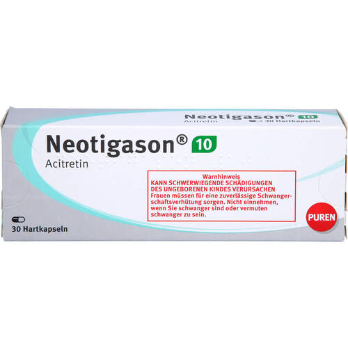 Neotigason 10 Hartkapseln, 30 Stk., PUREN Pharma GmbH & Co. KG