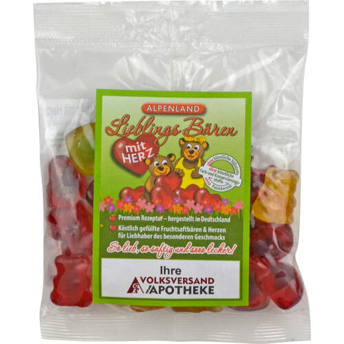 LIEBLINGS-BÄREN ALPENLAND, 150 g, Alpenland Pharma GmbH & Co. KG
