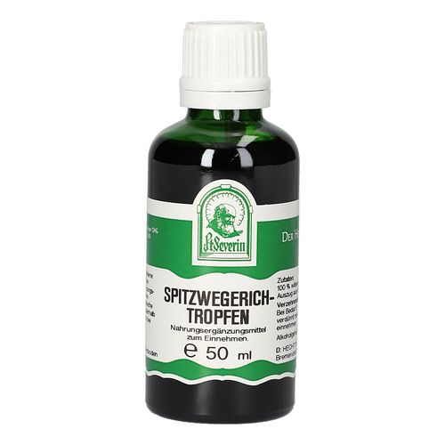 SPITZWEGERICHTROPFEN, 50 ml, Hecht-Pharma GmbH
